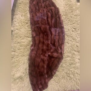 Saga Furs Brown Fur stole